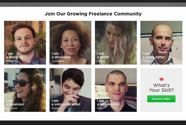 fiverr.com 入门级国际自由工作平台